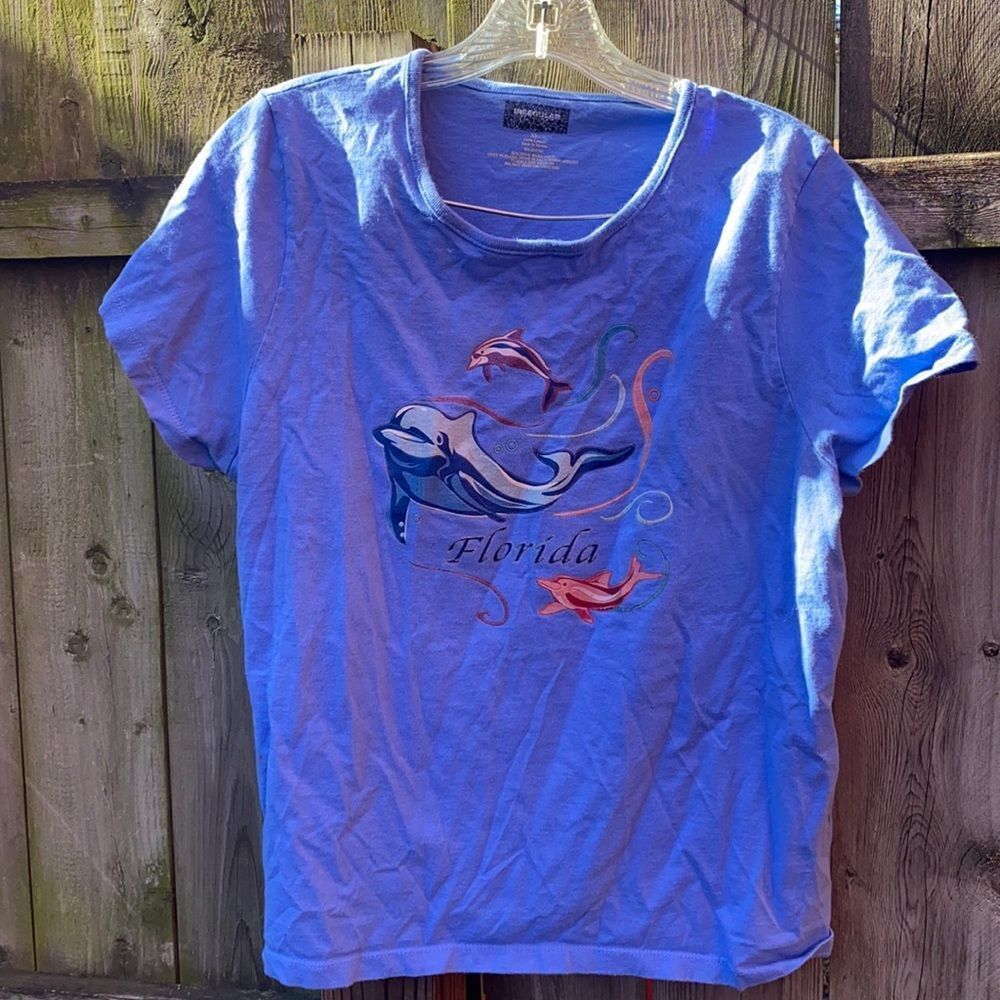 Florida Dolphin Tee sz. M